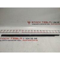 3 Молдинг наружный двери передней левой хром Tesla model S, model S REST 1038393-00-A